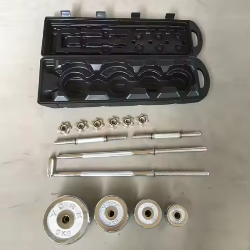Adjustable Dumbbells - Juego de Mancuernas de Acero Ajustables