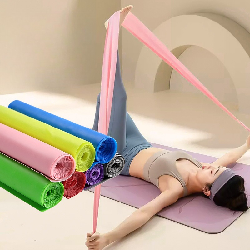 Yoga Fitness Health - Bandas Elásticas Antideslizantes de Látex Premium