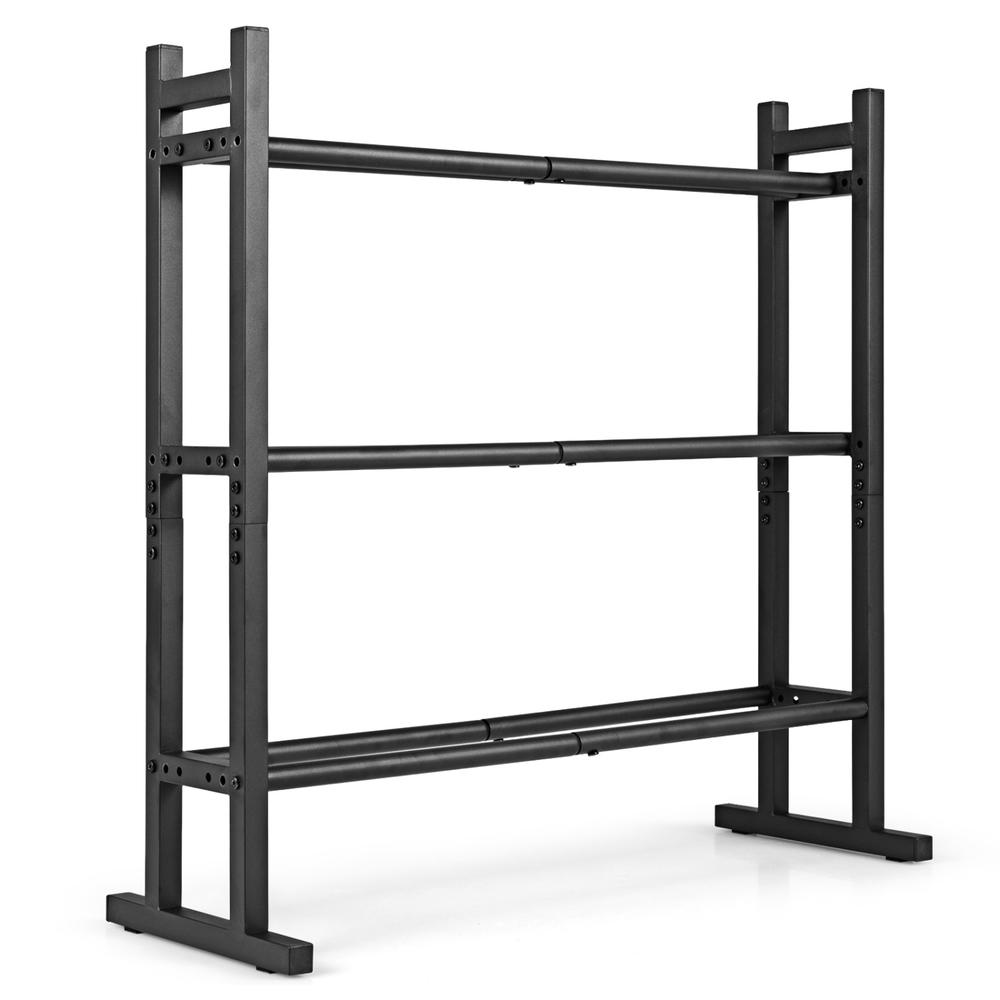 Adjustable Dumbbells - Estante para mancuernas de 3 niveles