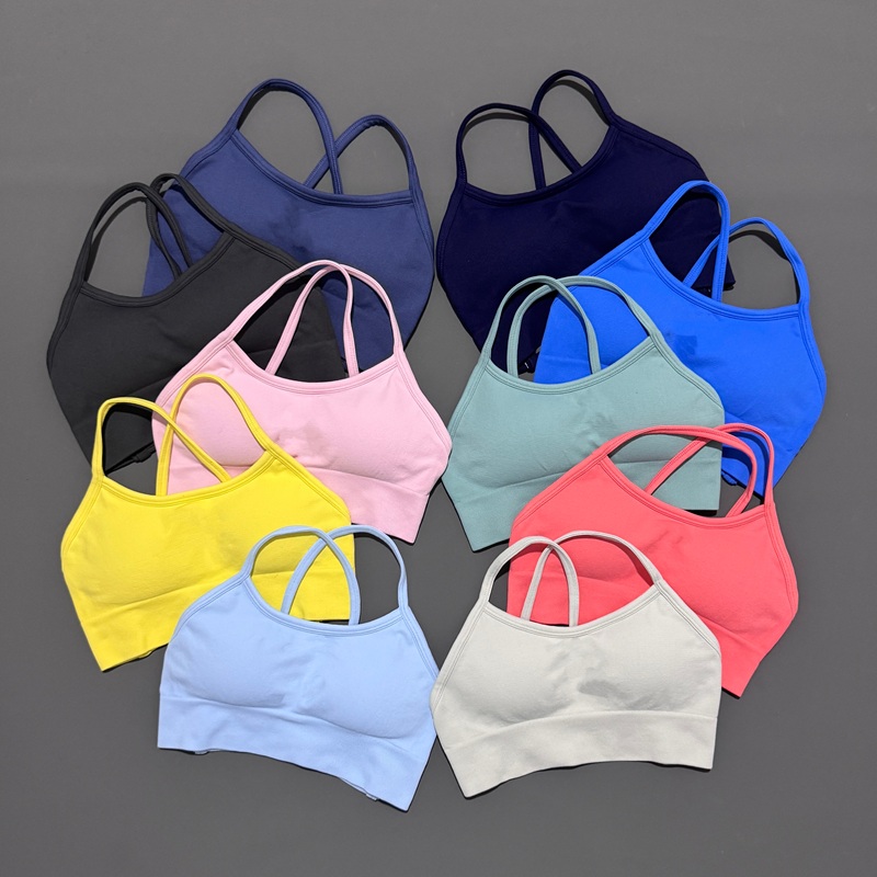 Yoga Fitness Body - Histello-Sujetador deportivo con espalda descubierta para