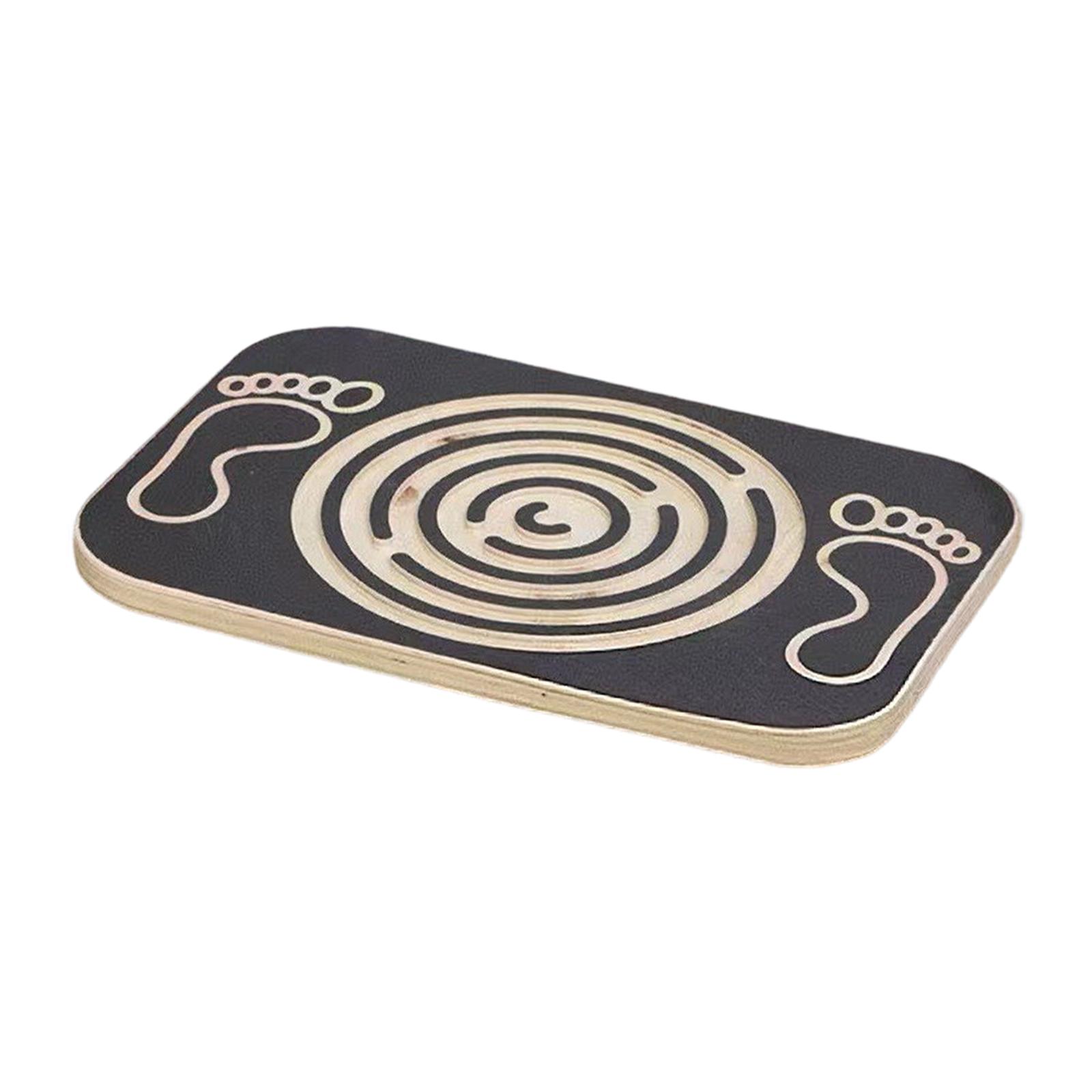 Balance Board Fitness - Tabla de Equilibrio de Madera, Laberinto