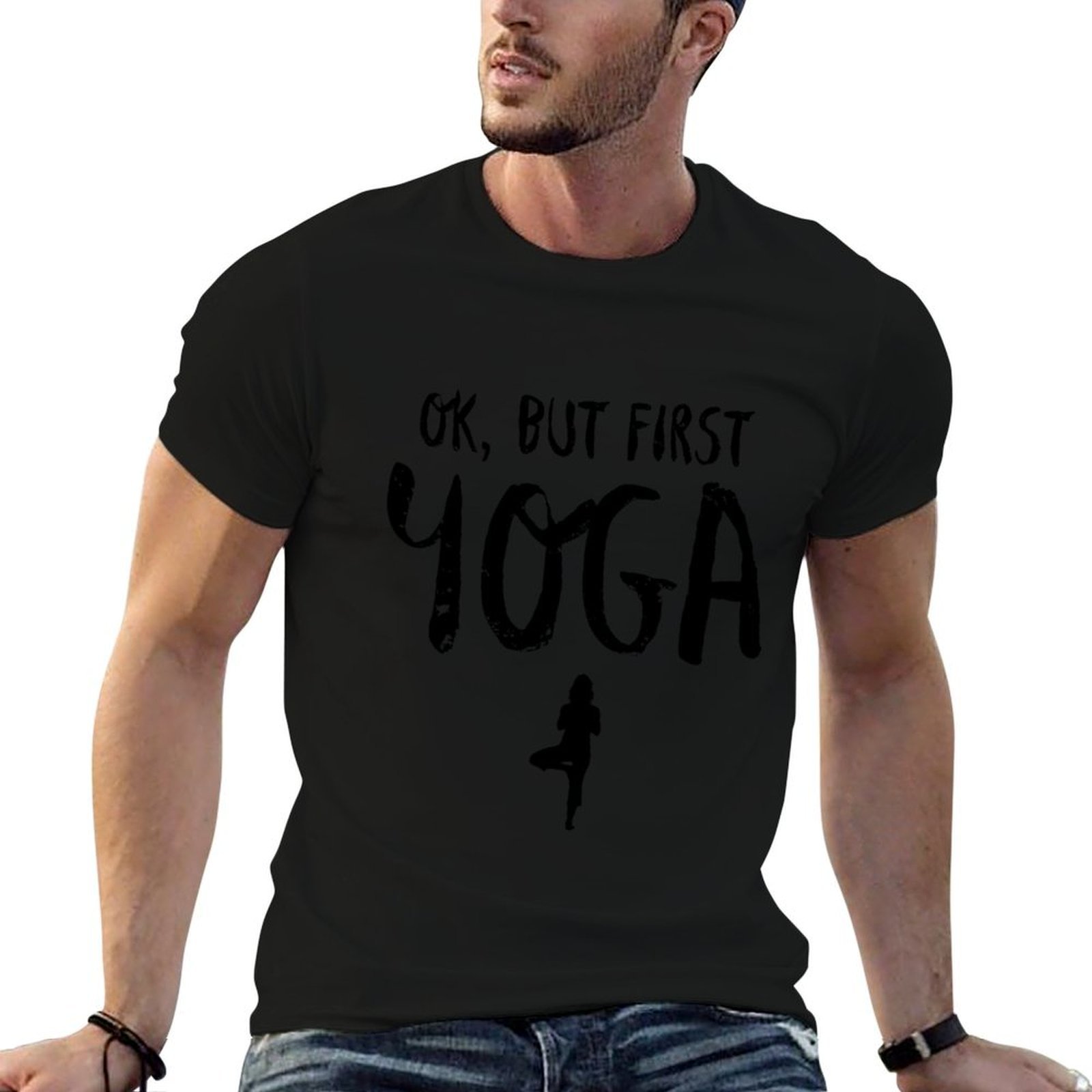 Yoga In Fitness First - Camiseta divertida para amantes del yoga,