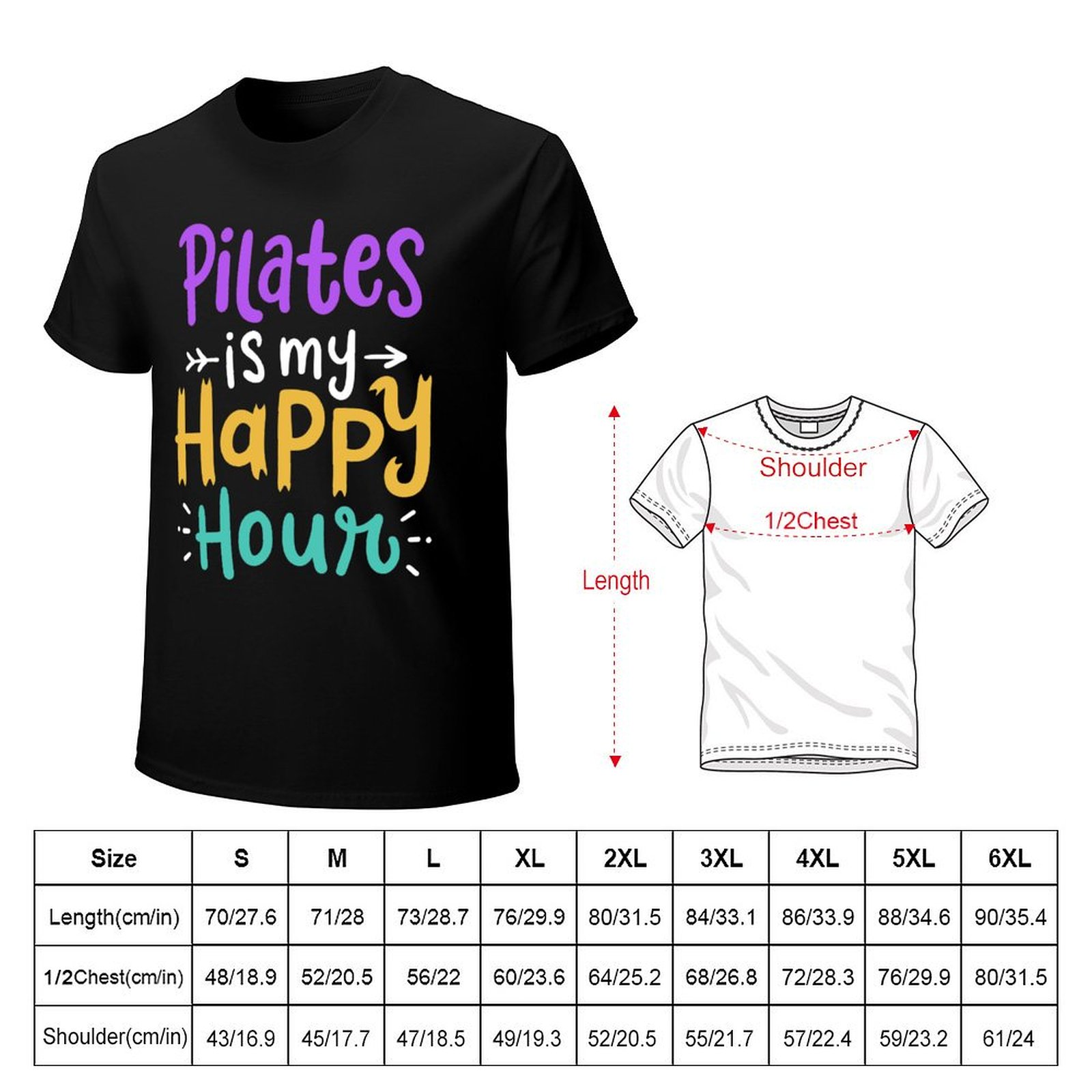 Camiseta de Pilates, Yoga, Eje - Yoga Fitness Holiday reseña y precio