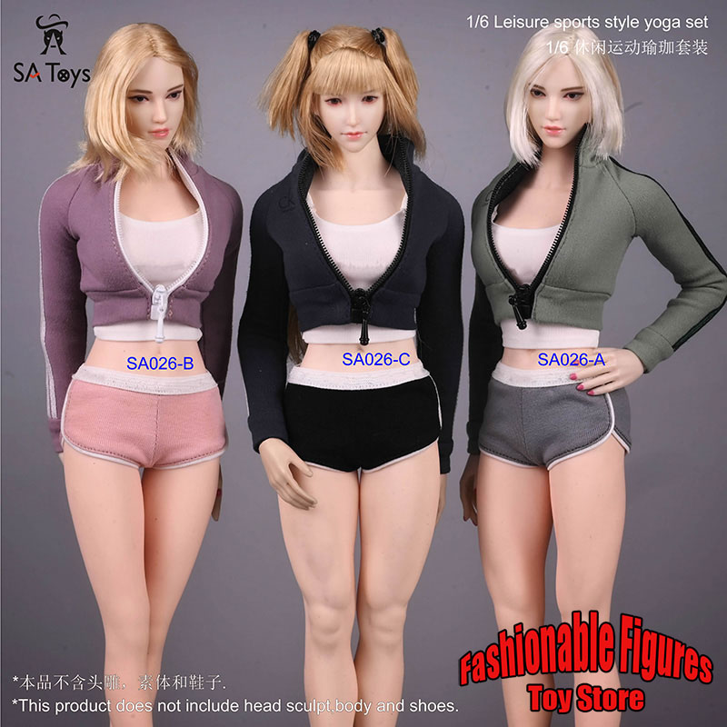 SAtoys 1/6, conjunto deportivo - Yoga In Fitness First reseña y precio