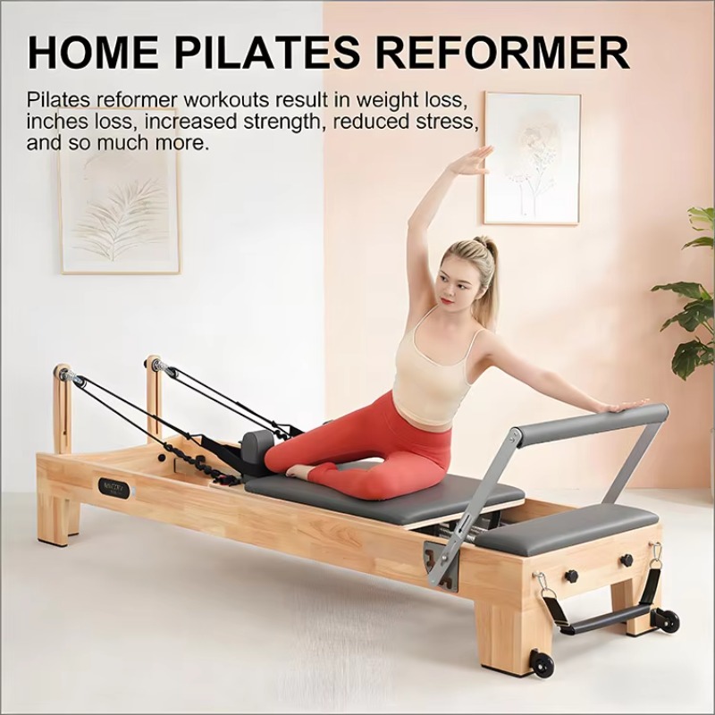 Máquina de Pilates Reformer pa - Yoga Fitness Body reseña y precio
