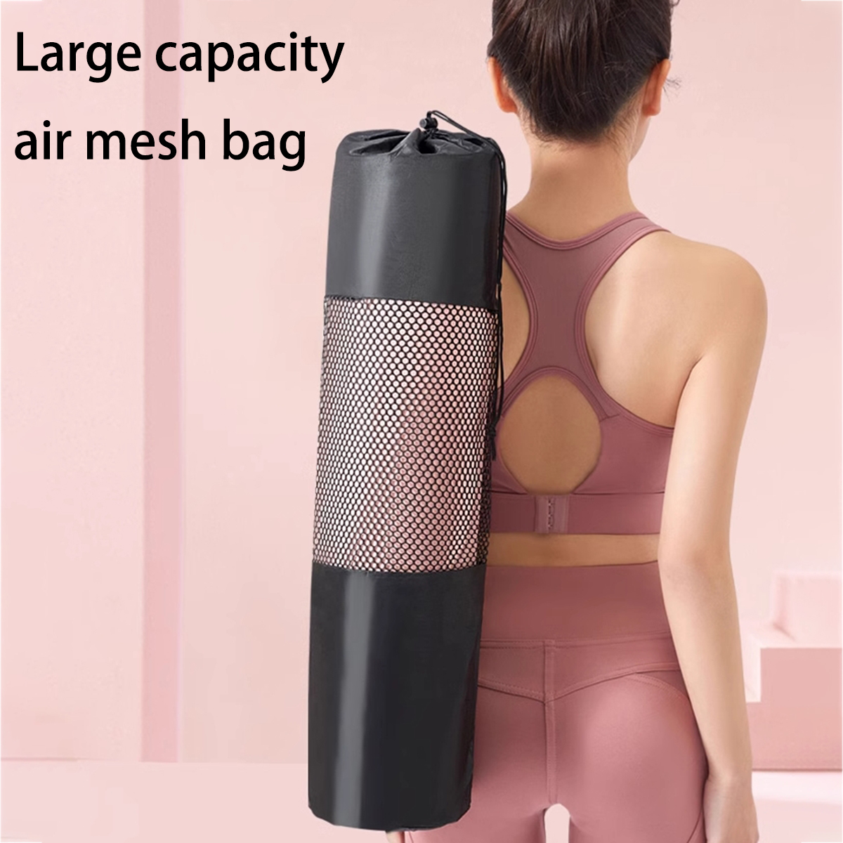 1 bolsa de malla transpirable  - Yoga Of Fitness reseña y precio