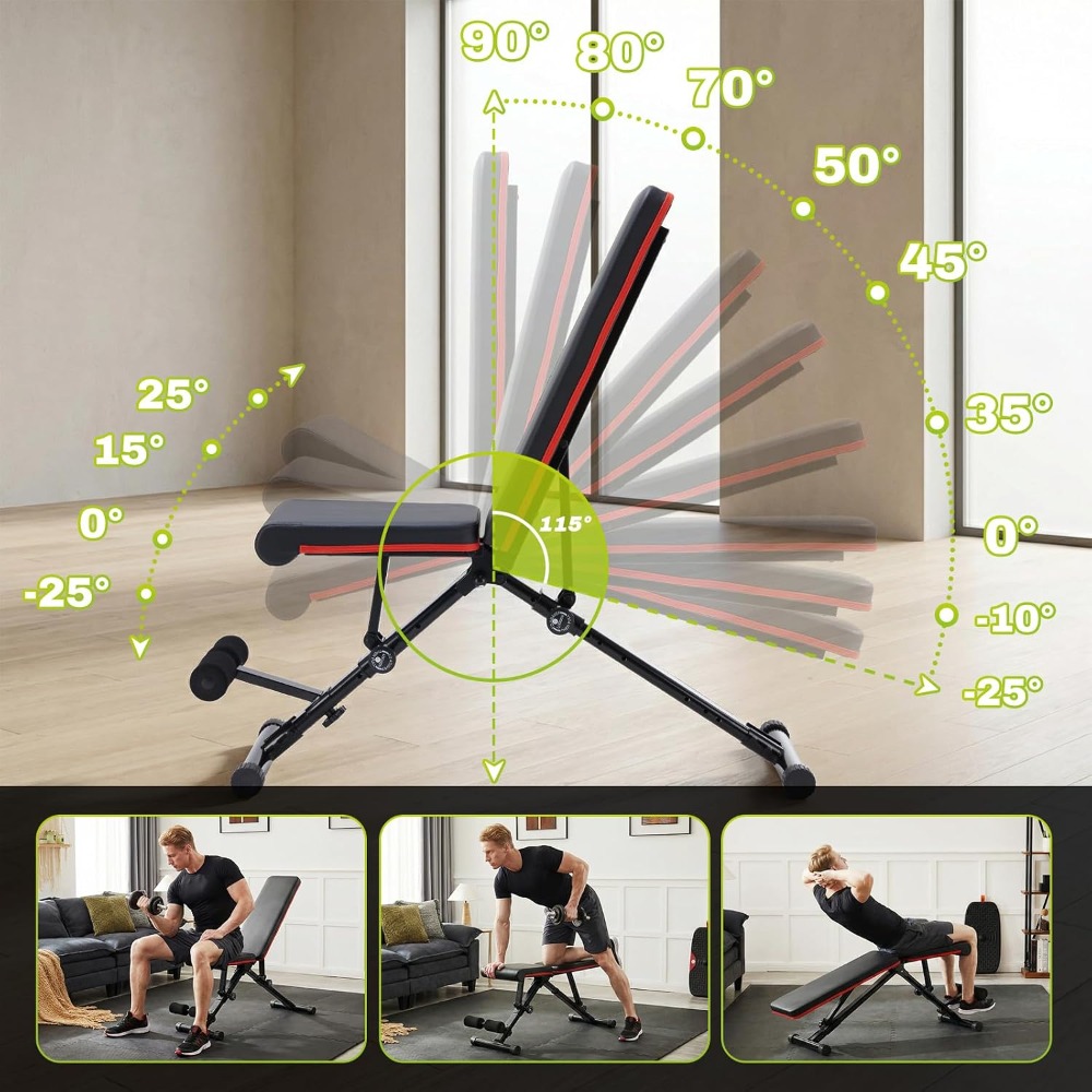 Banco de pesas ajustable para  - Adjustable Dumbbells reseña y precio