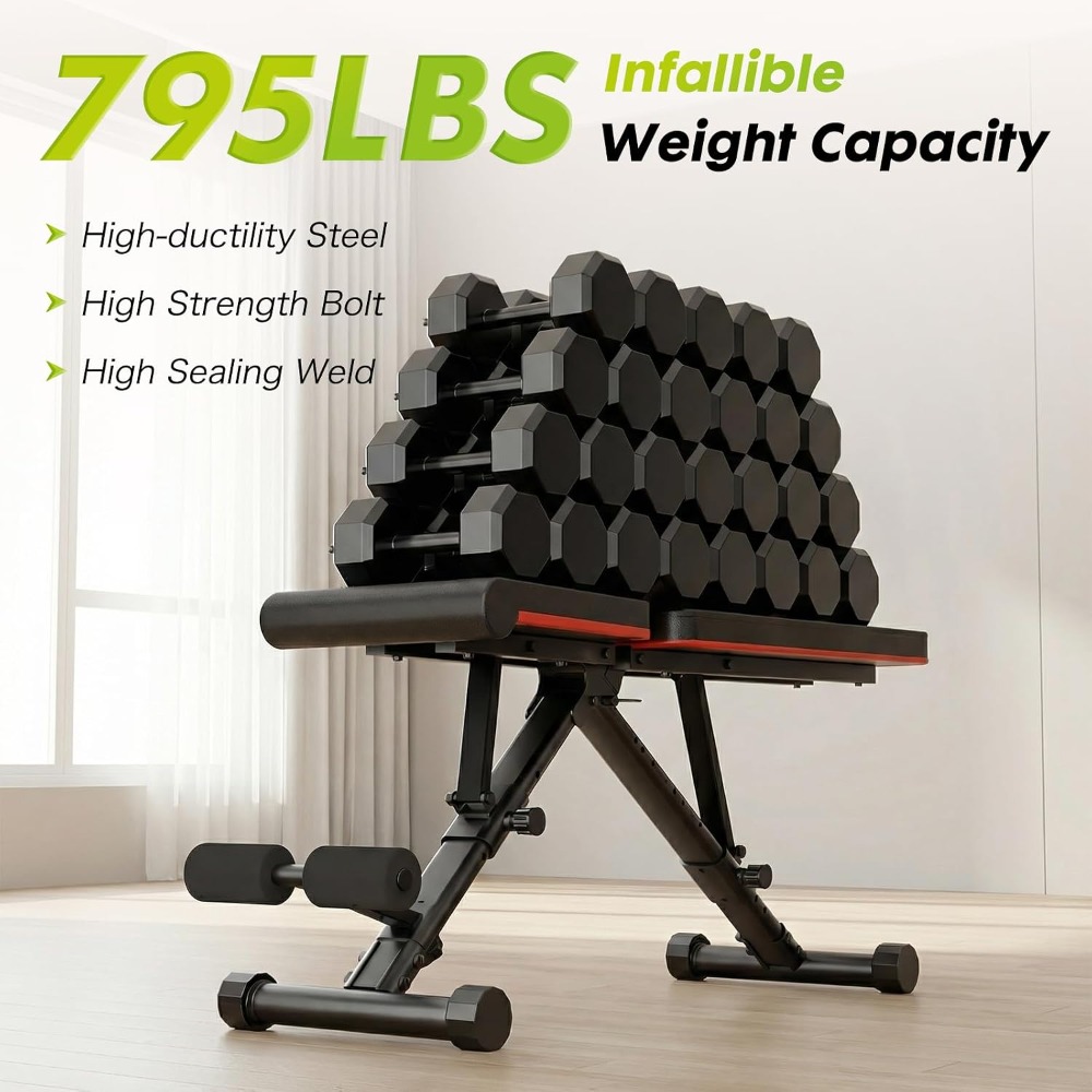 Banco de pesas ajustable para  - Adjustable Dumbbells reseña y precio