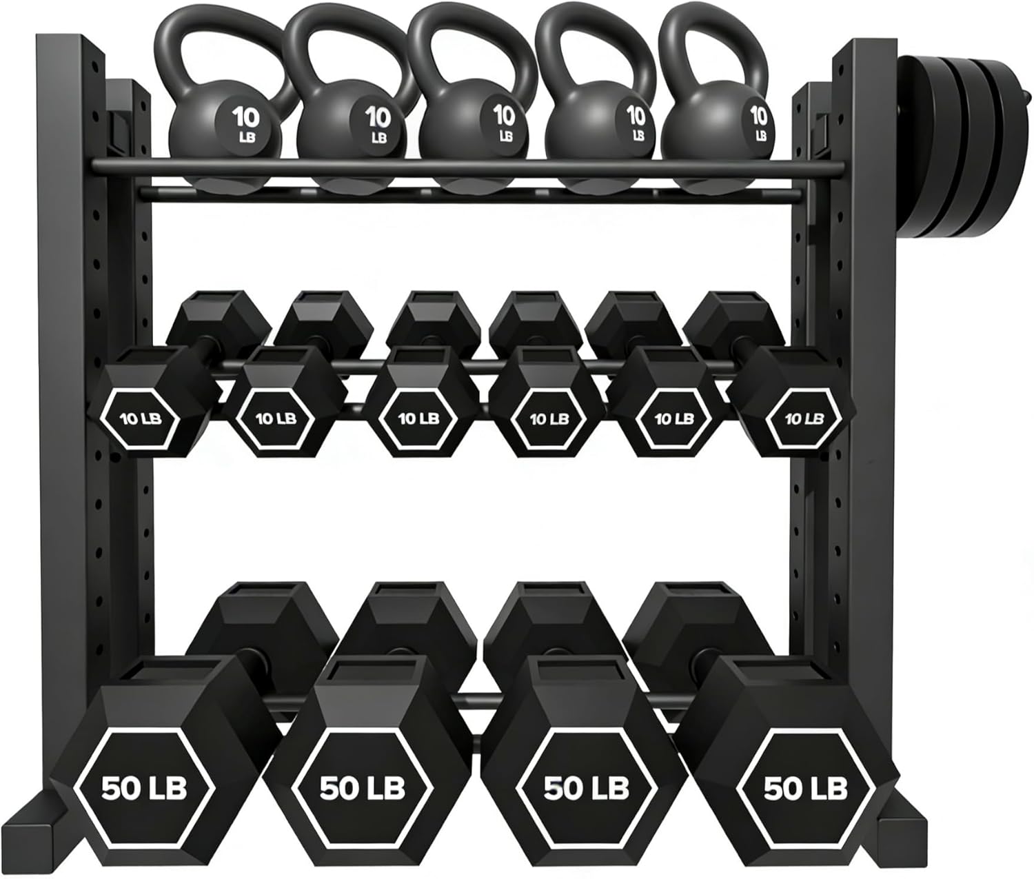 Soporte para Mancuernas de 3 N - Adjustable Dumbbells reseña y precio
