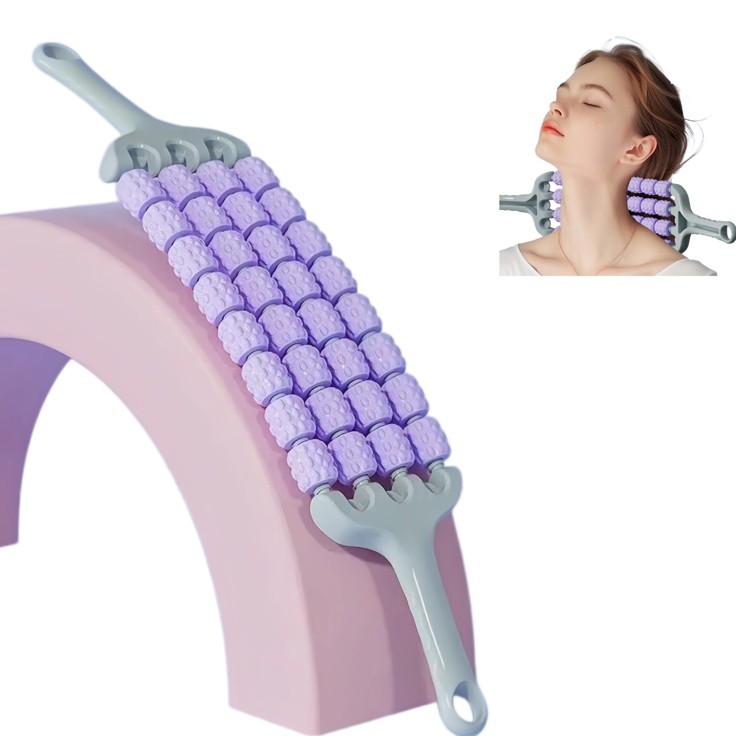 Rodillo Masajeador Corporal pa - Yoga Fitness Body reseña y precio
