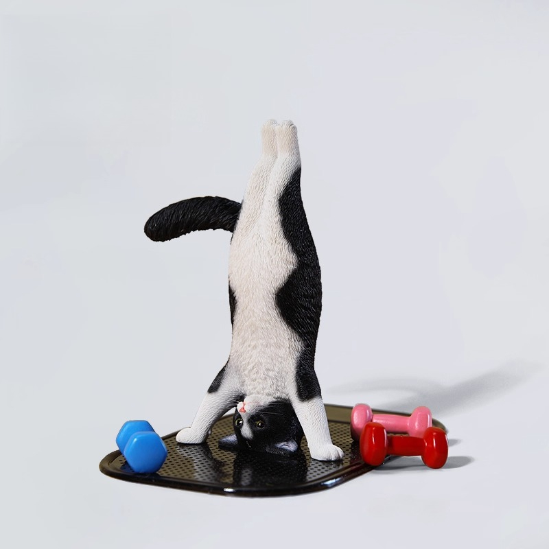 Mini gato de Fitness simulado  - Yoga In Fitness First reseña y precio