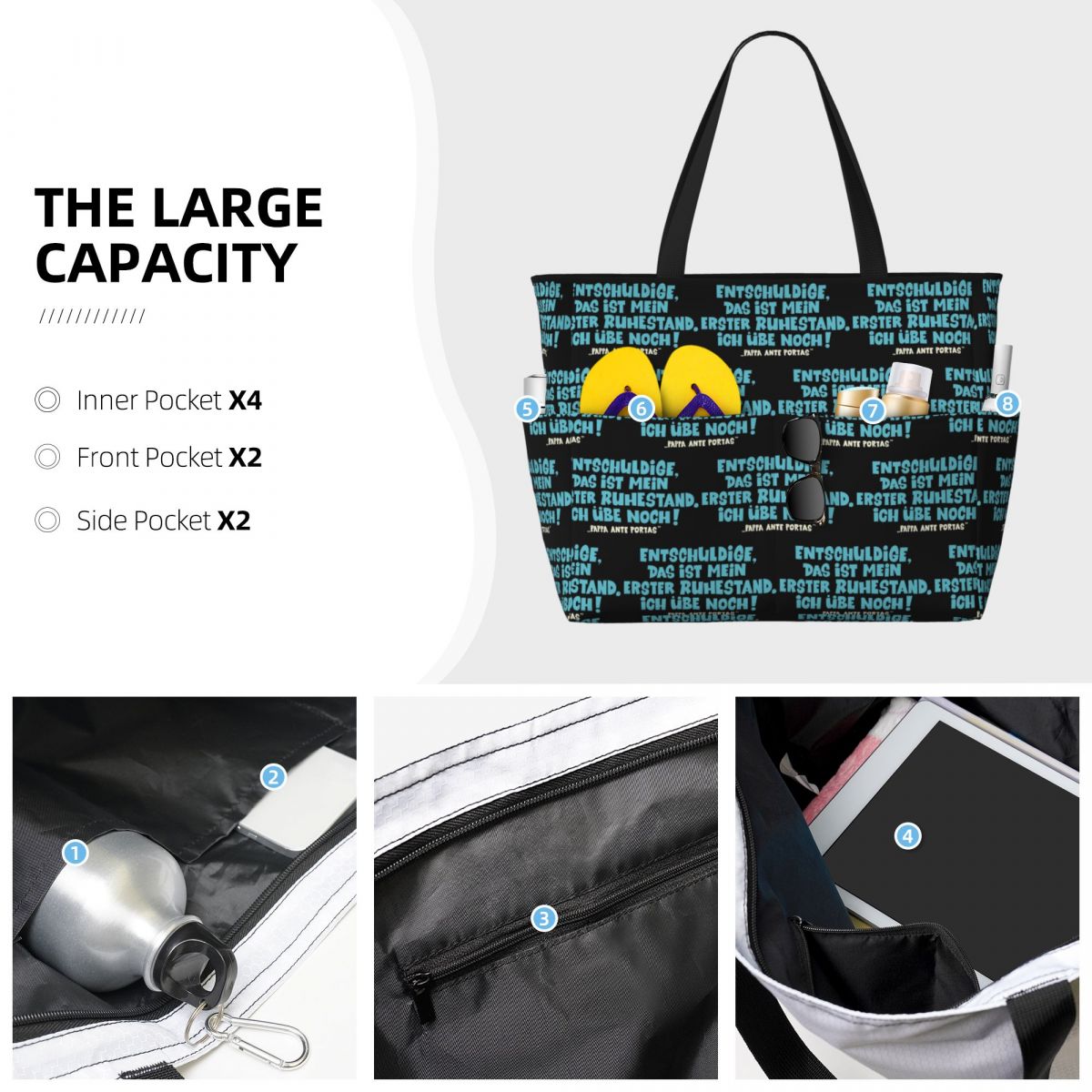 Bolsa de Playa Loriot Pappa An - Yoga In Fitness First reseña y precio