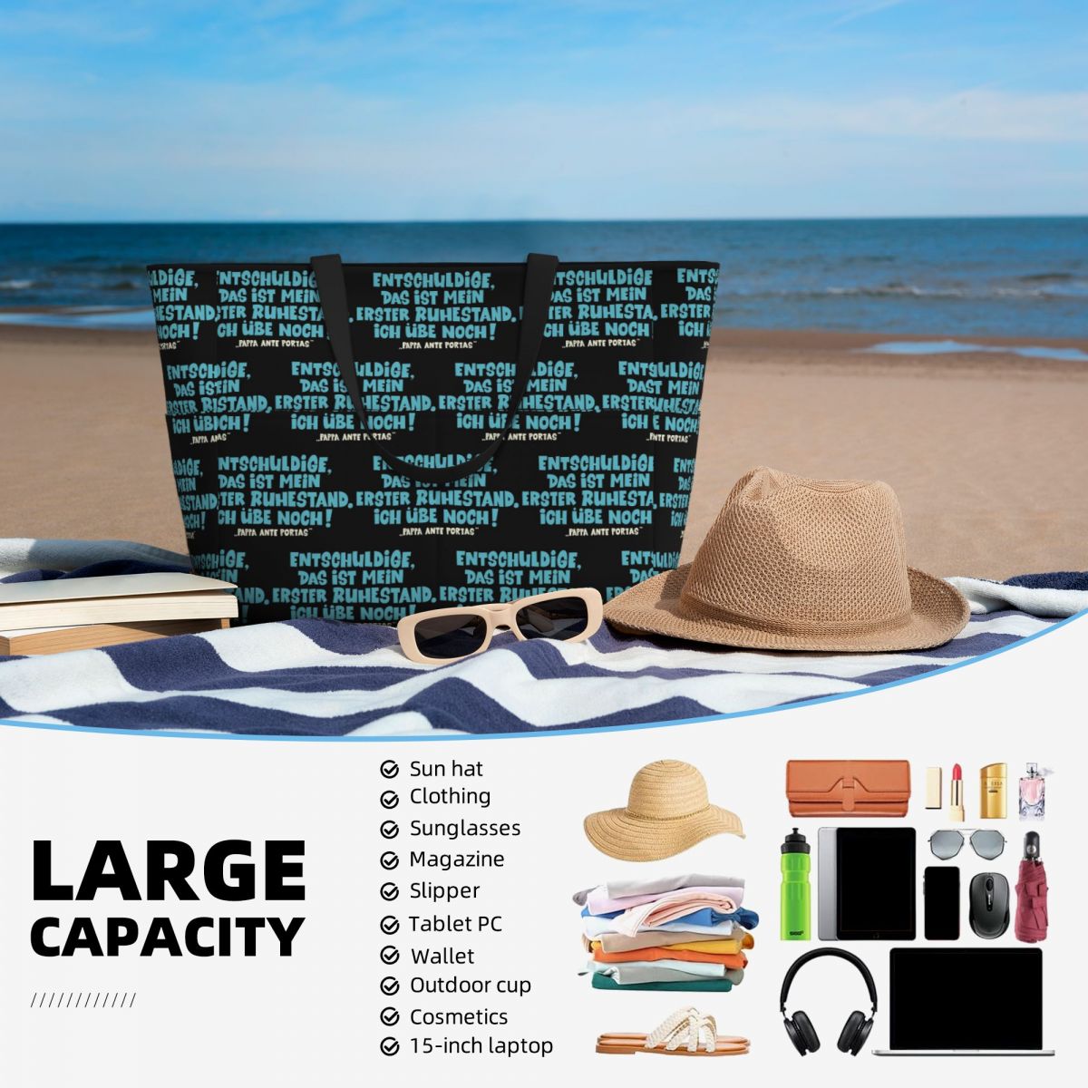 Bolsa de Playa Loriot Pappa An - Yoga In Fitness First reseña y precio