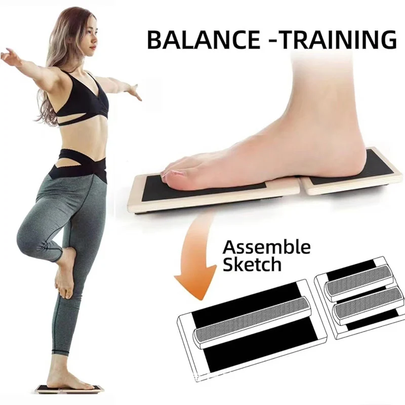 Tabla de equilibrio de madera  - Balance Board Fitness reseña y precio