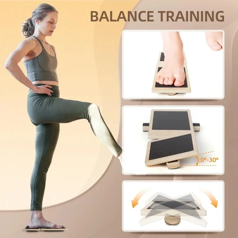 Tabla de equilibrio de madera  - Balance Board Fitness reseña y precio