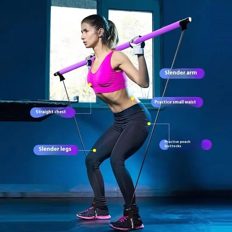 Barra de Pilates Ajustable par - Yoga Fitness Bar reseña y precio