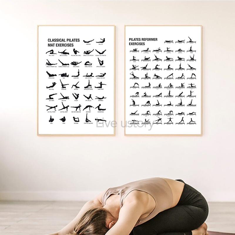 Póster de Lona sin Marco para  - Yoga Fitness Body reseña y precio