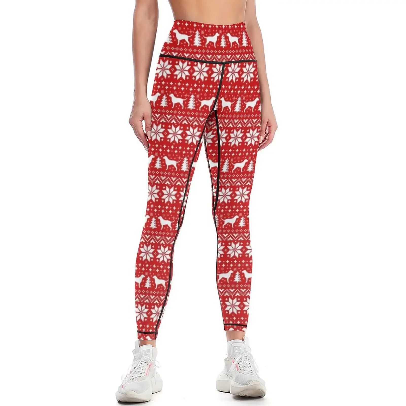 Leggings con Estampado Navideñ - Yoga Fitness Holiday reseña y precio