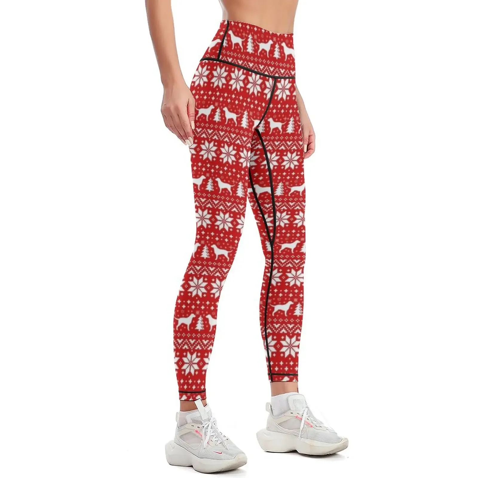Leggings con Estampado Navideñ - Yoga Fitness Holiday reseña y precio
