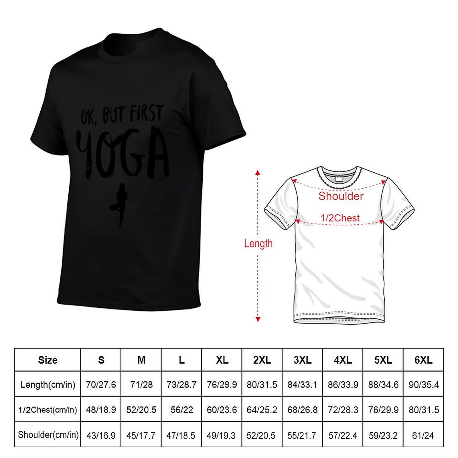 Camiseta divertida para amante - Yoga In Fitness First reseña y precio