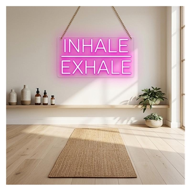 Letrero Luminoso de Neón 'Inha - Yoga Fitness Holiday reseña y precio